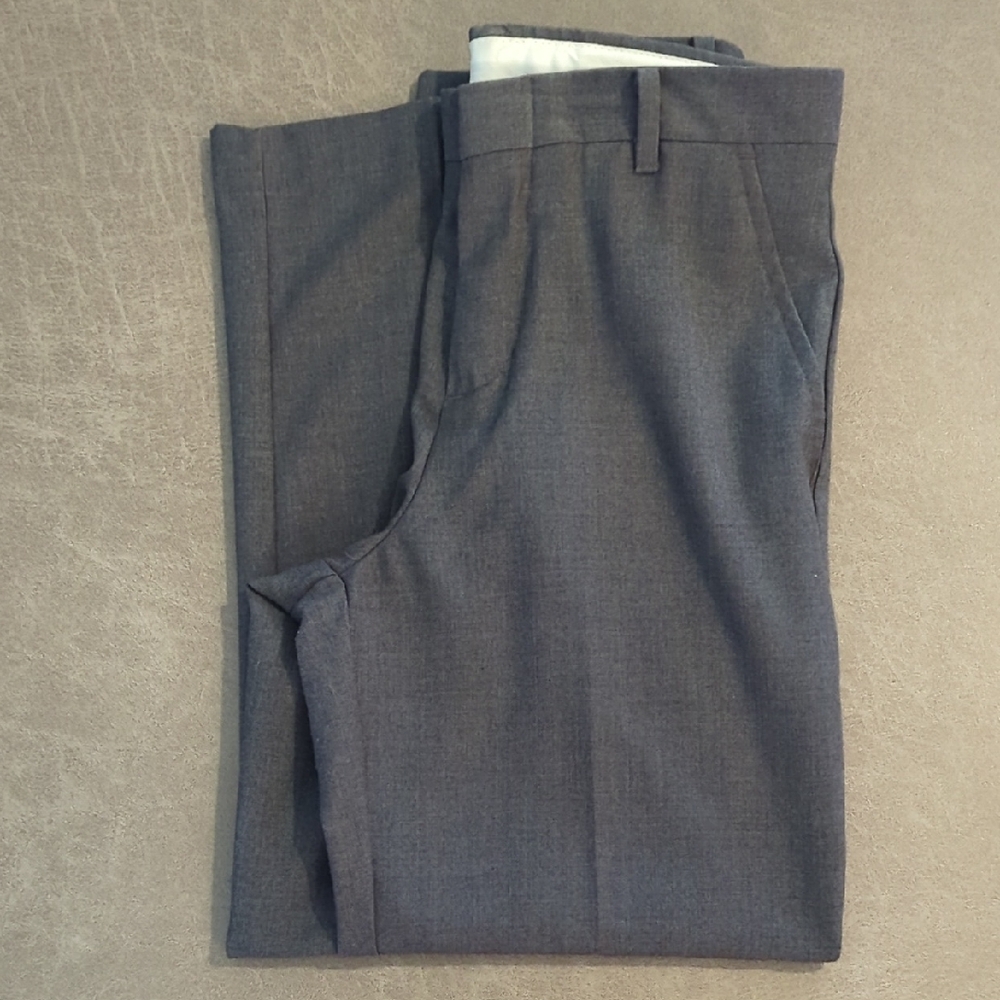 Chaps Kids Formal Pants - Dark Gray